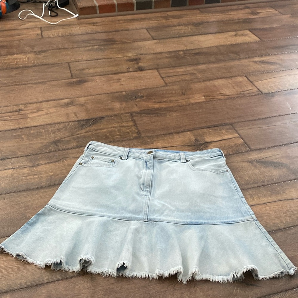 Michael Kors Jean Skirt